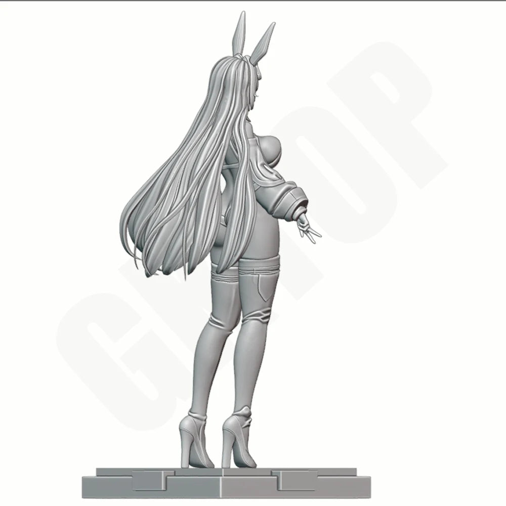 1/24 Bunny Demon, Resin Model Figure Kit, Fantasy Theme, Unassembled and Unpainted