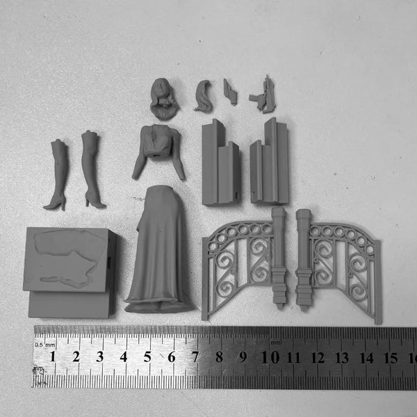 1/24 Modern James Bond No Time to Die, Resin Model Figure Kit, Unassembled and Unpainted