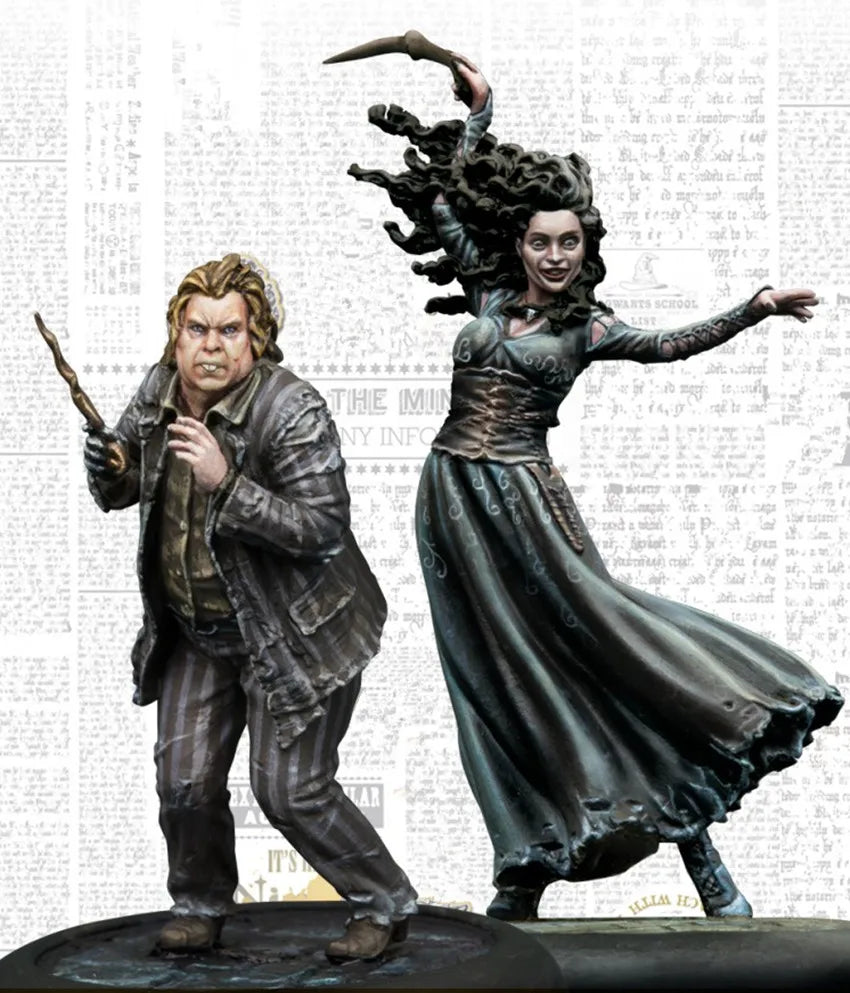 35mm Dark Fantasy Witchcraft, 2 Figures, Resin Model Diorama Kit, Fantasy Theme, Unassembled and Unpainted