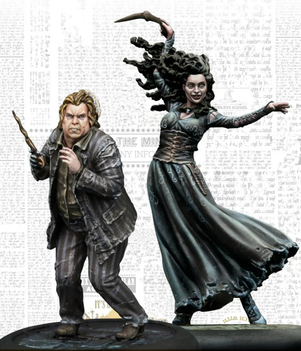 35mm Dark Fantasy Witchcraft, 2 Figures, Resin Model Diorama Kit, Fantasy Theme, Unassembled and Unpainted