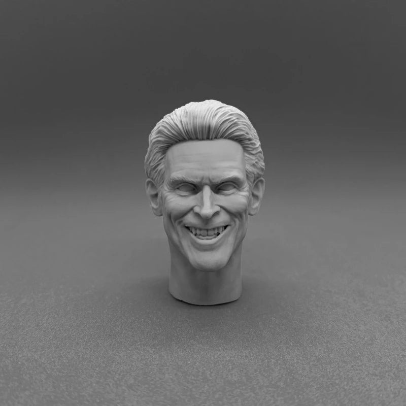 1/6 Movie Superhero & Villain Heads, 8 Figures, Resin Model Figure Kit, Unassembled and Unpainted