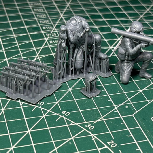 1/35 Modern Soldier Reconnaissance, Resin Model Figure Kit, Unassembled and Unpainted