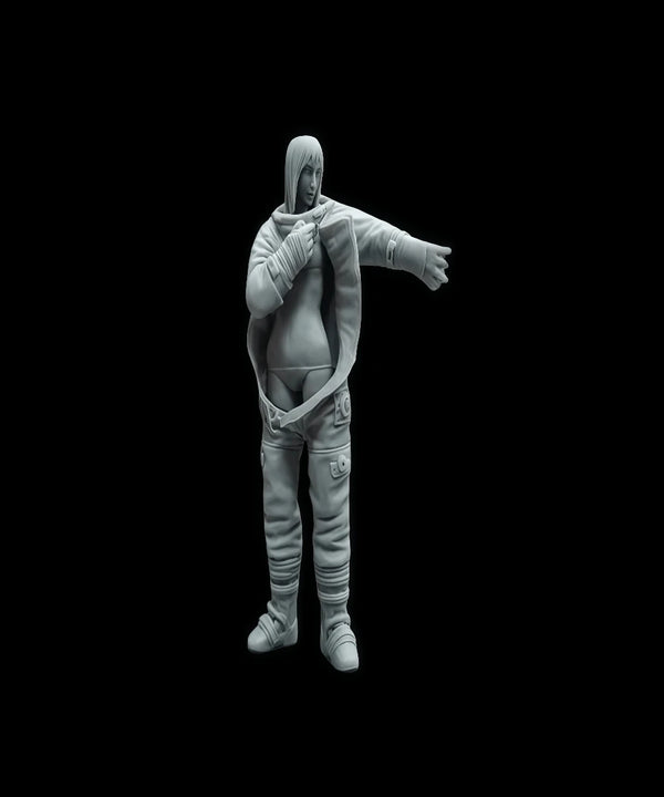 1/20 Astronaut Mechanic in Space Suit, Resin Model Figure Kit, Sci-Fi Theme, Unassembled and Unpainted