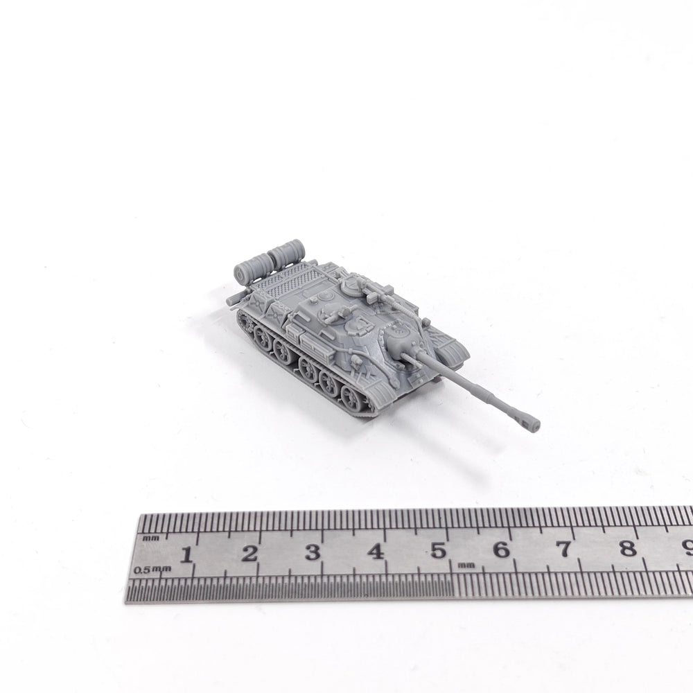1/144 Cold War Soviet SU-122/54, Resin Model Vehicle Kit, Unassembled and Unpainted