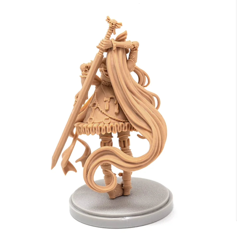 Female Warrior Goddess, Resin Model Figure Kit, Fantasy Theme, Unassembled and Unpainted
