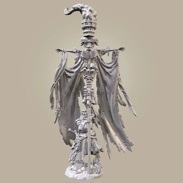 50mm Medieval Undead Warriors, 7 Figures, Resin Model Figure Kit, Unassembled and Unpainted