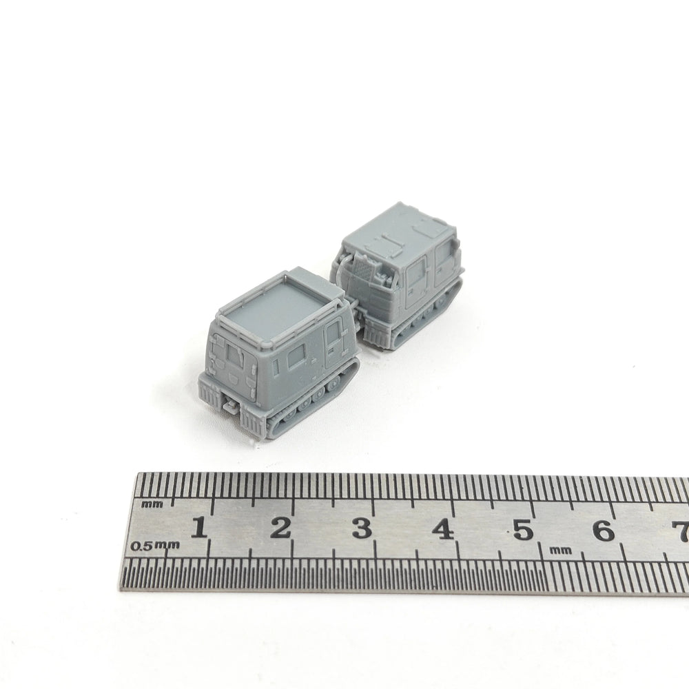 1/144 Cold War Bv206 Armoured Personnel Carrier, Resin Model Vehicle Kit, Unassembled and Unpainted