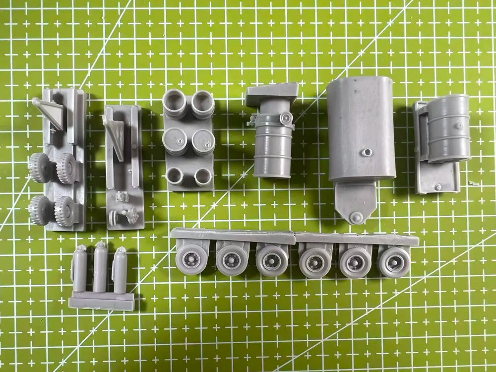 1/48 Airport Ground Fuel Tanker, Resin Model Accessory Kit, Historical Theme, Unpainted