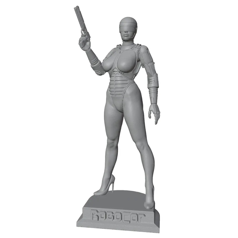 Sci-Fi Female Soldier — 75mm Resin Figure