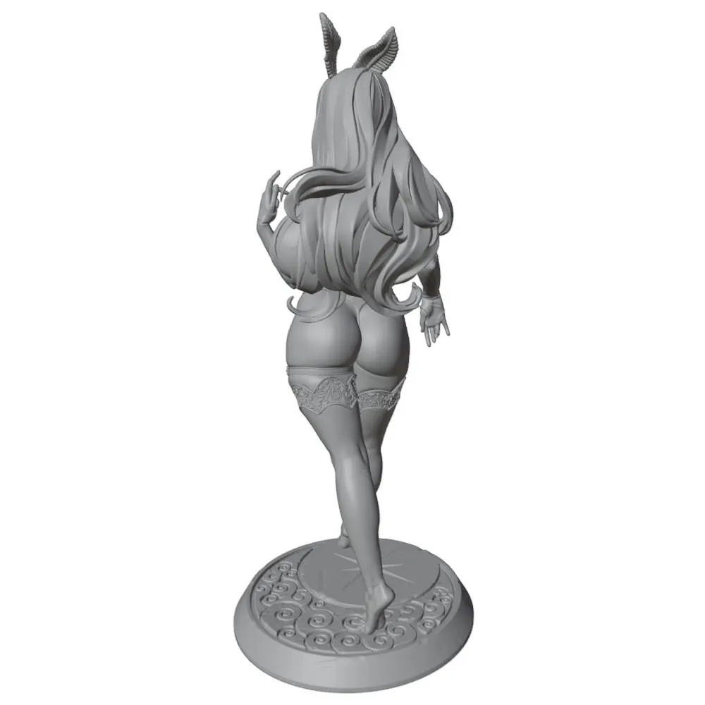 75mm Succubus, Resin Model Figure Kit, Fantasy Theme, Unassembled and Unpainted