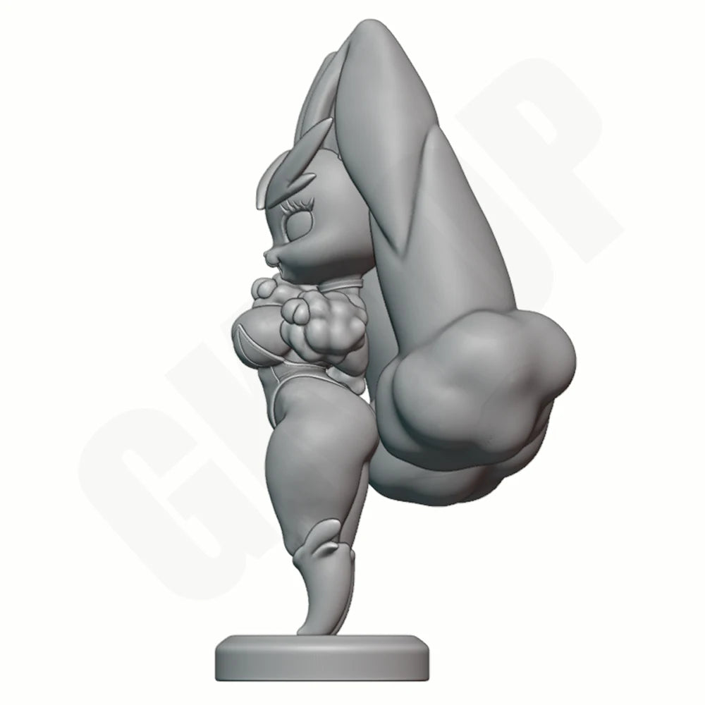 1/24 Starry Dream Bunny, Resin Model Figure Kit, Anime Theme, Unassembled and Unpainted