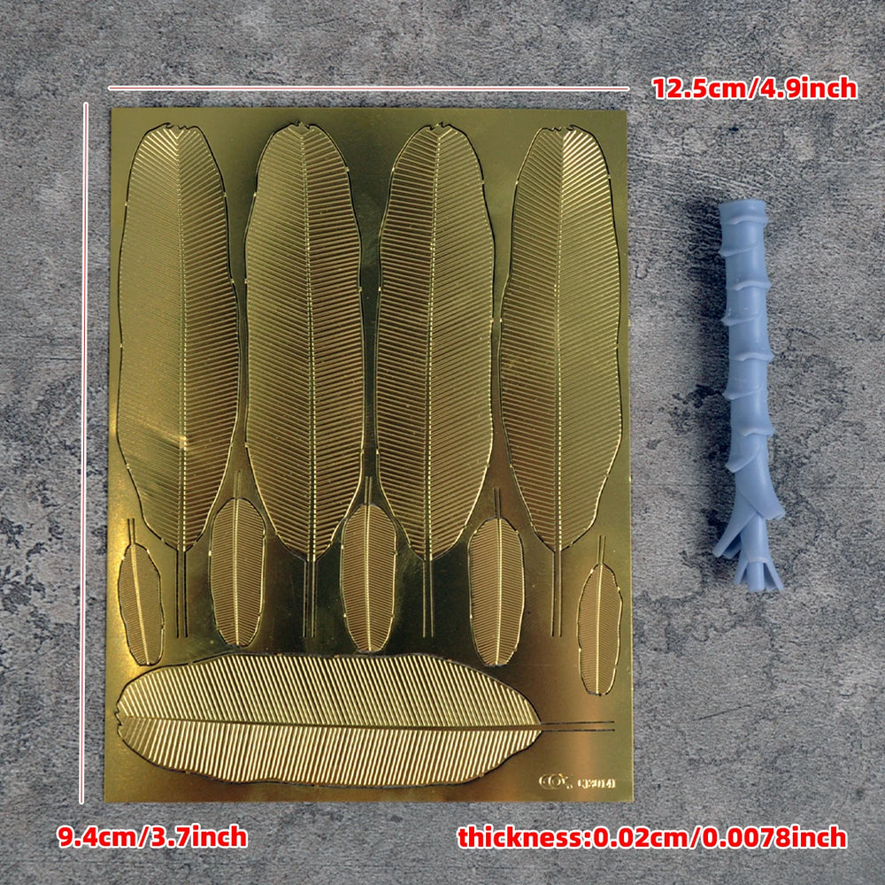 1/35 Tropical Banana Palm, Resin Model Diorama Kit, Wildlife Theme, Unassembled and Unpainted