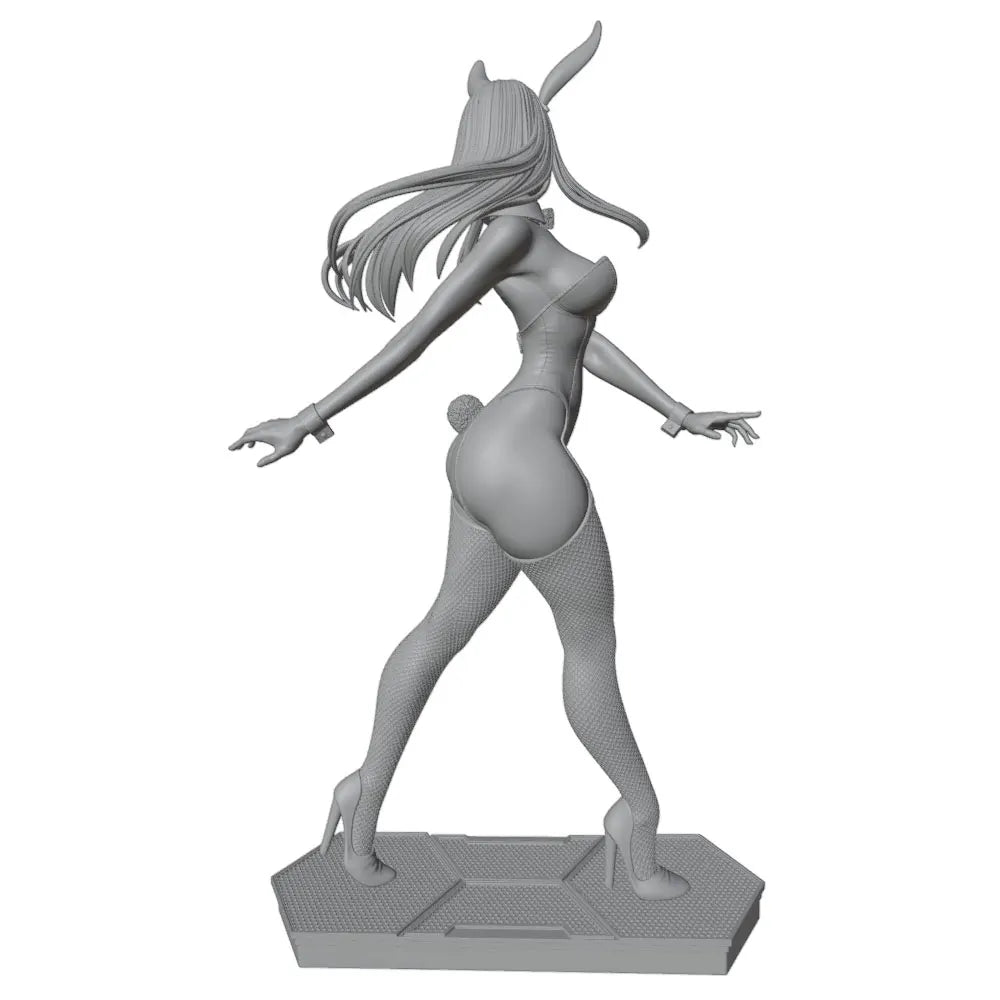 1/24 Demon Succubus with Curved Horns, Resin Model Figure Kit, Unassembled and Unpainted