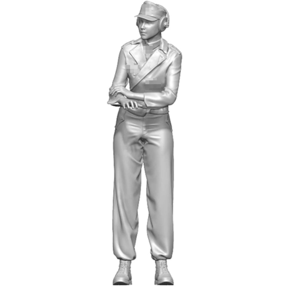 1/35 WWII Civilian Women in Casual Poses, 3 Figures, Resin Model Figure Kit, Unassembled and Unpainted