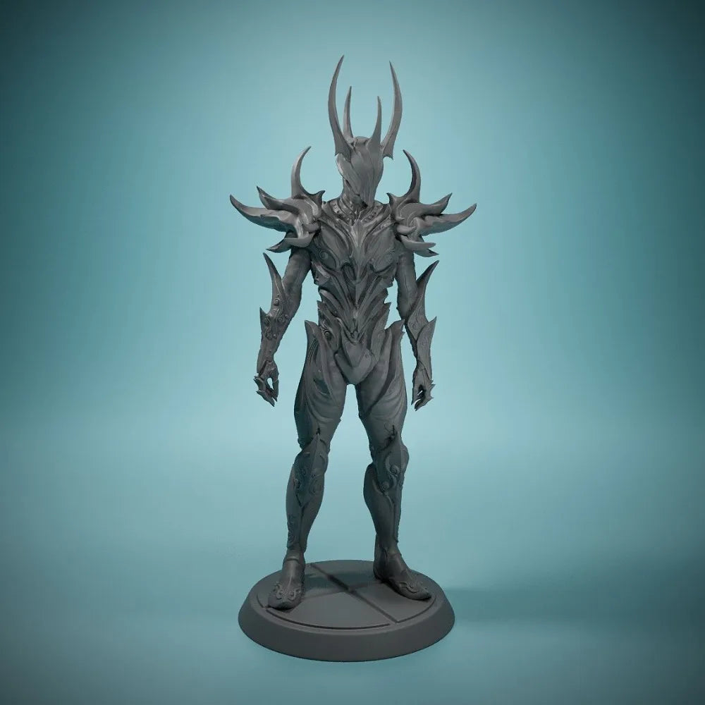 90mm Dark Angel Demon, Resin Model Figure Kit, Fantasy Theme, Unassembled and Unpainted