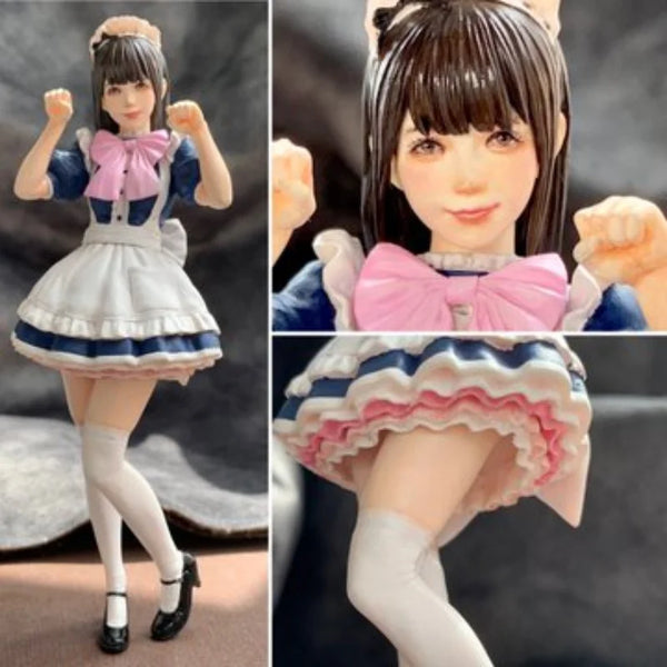 1/12 Cat Maid, Resin Model Figure Kit, Anime Theme, Unassembled and Unpainted