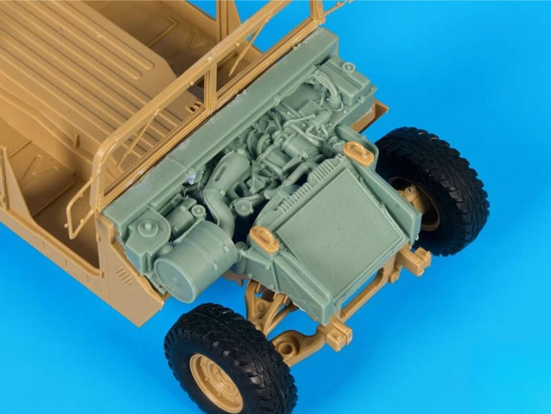 1/35 Modern US Military Jeep M1025, Resin Model Vehicle Kit, Unassembled and Unpainted