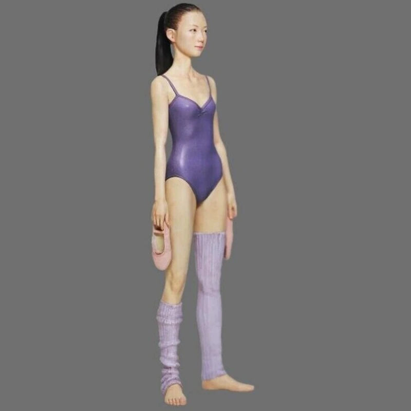 1/8 Female in Leotard, Resin Model Figure Kit, Unassembled and Unpainted