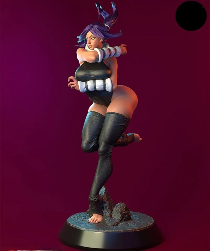 1/24 Fantasy Female Martial Artist, Resin Model Figure Kit, Unassembled and Unpainted