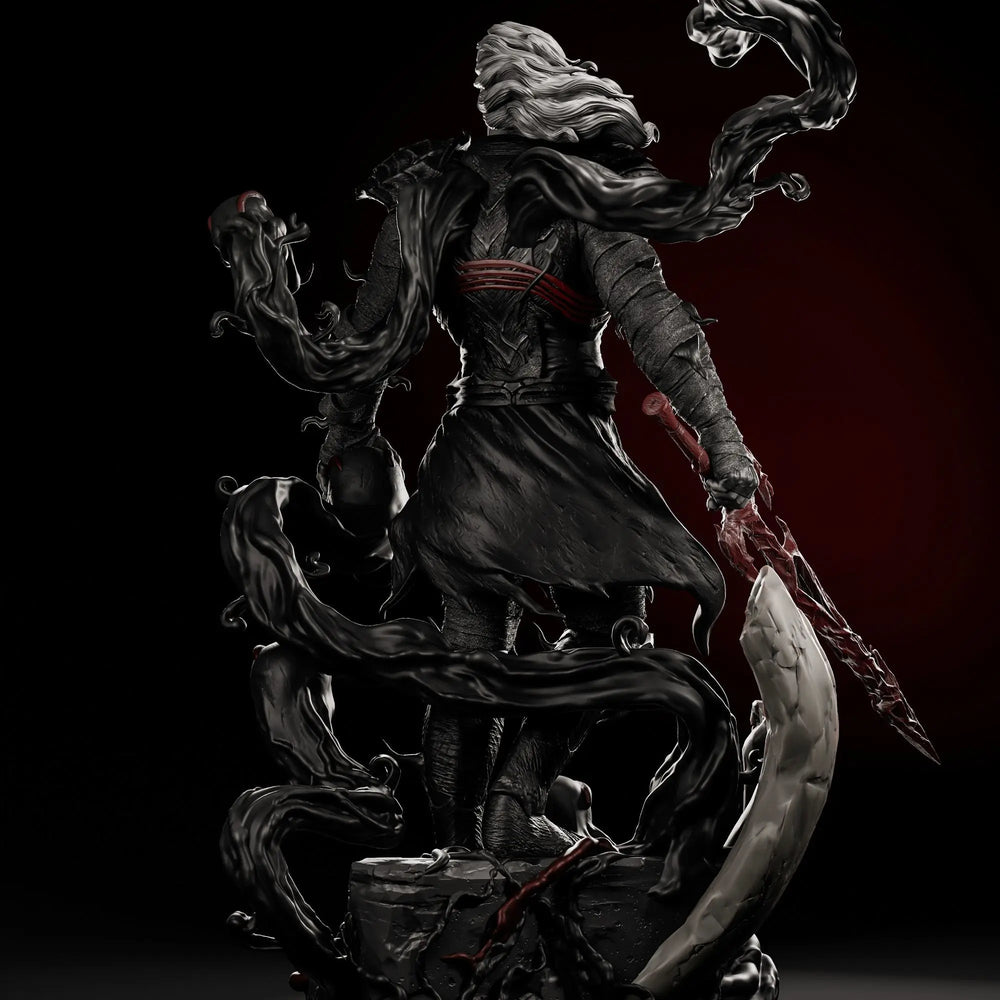 Dark Fantasy Vampire, Resin Model Figure Kit, Fantasy Theme, Unassembled and Unpainted