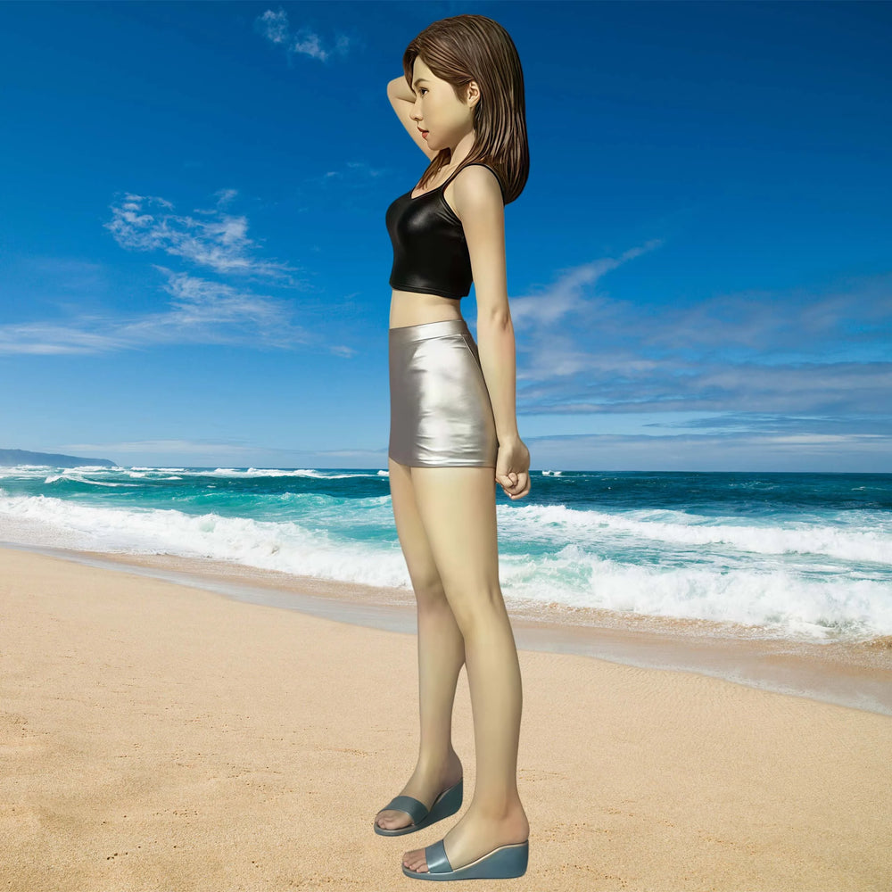 1/12 Summer Girl, Resin Model Figure Kit, Anime Theme, Unassembled and Unpainted