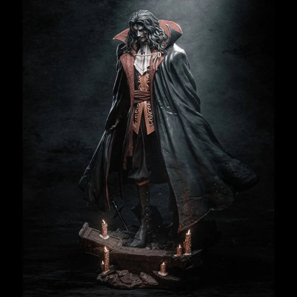 Vampire Earl, Resin Model Figure Kit, Fantasy Theme, Unassembled and Unpainted