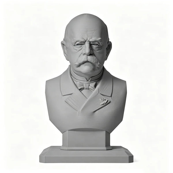 110mm Modern Bismarck, Resin Model Bust Kit, Unassembled and Unpainted