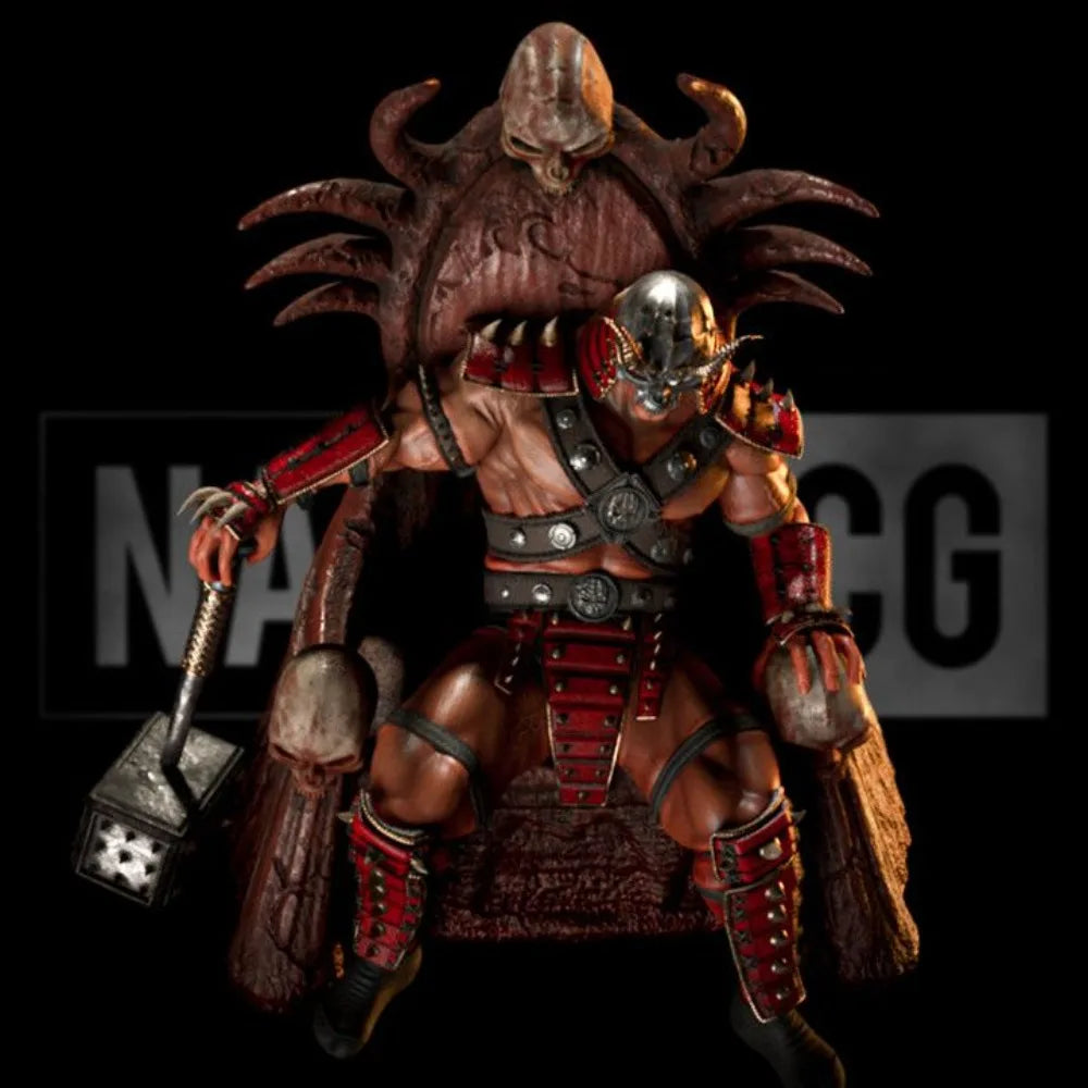 1/12 Chaos Daemon Warrior, Resin Model Figure Kit, Fantasy Theme, Unassembled and Unpainted