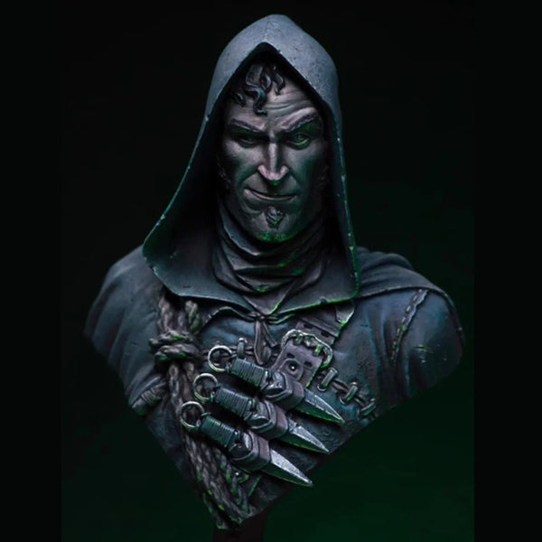 1/12 Ghost Assassin, Resin Model Bust Kit, Fantasy Theme, Unassembled and Unpainted