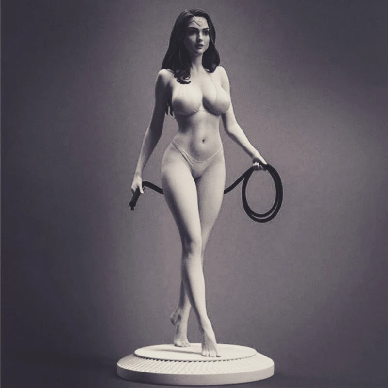 1/24 Fantasy Bikini Beach Girl, Resin Model Figure Kit, Unassembled and Unpainted