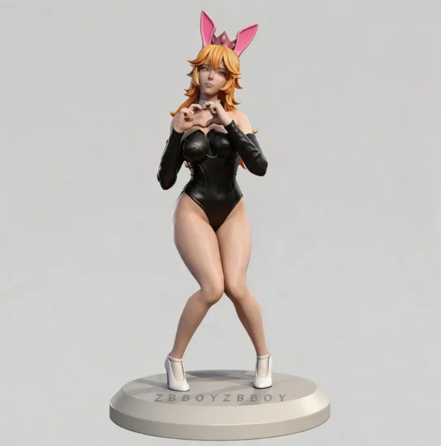 75mm Cat-Girl Neko Character, Resin Model Figure Kit, Anime Theme, Unassembled and Unpainted