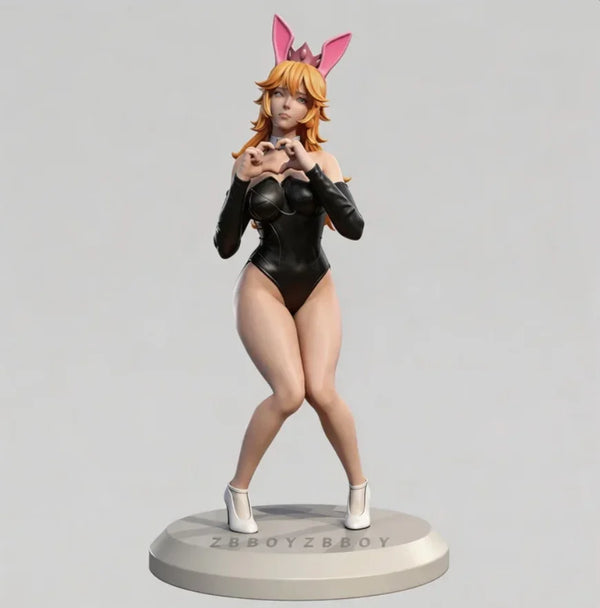 75mm Cat-Girl Neko Character, Resin Model Figure Kit, Anime Theme, Unassembled and Unpainted