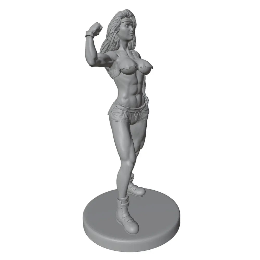 1/24 Athletic Pin-up, Resin Model Figure Kit, Unassembled and Unpainted
