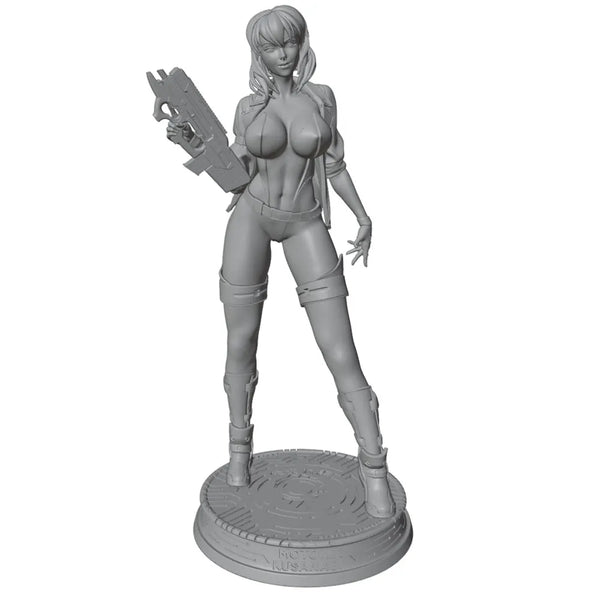 1/24 Female Samurai, Resin Model Figure Kit, Fantasy Theme, Unassembled and Unpainted