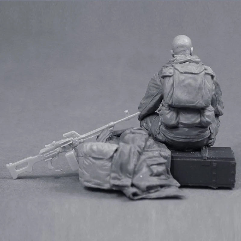 1/35 Modern GRU Special Forces Operator, Resin Model Figure Kit, Unassembled and Unpainted