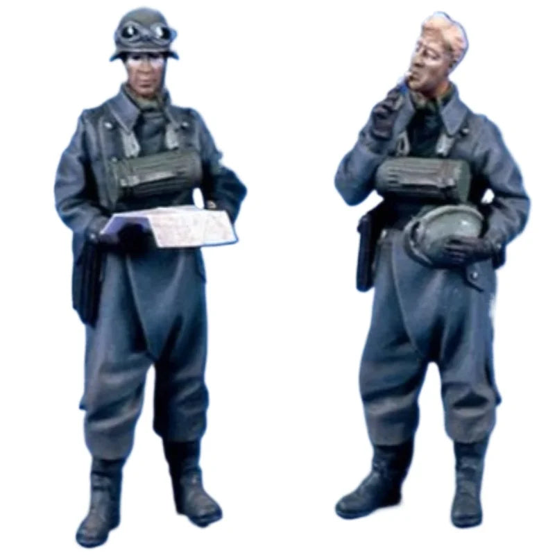 1/35 WWII German Dispatch Rider, Resin Model Figure Kit, Unassembled and Unpainted