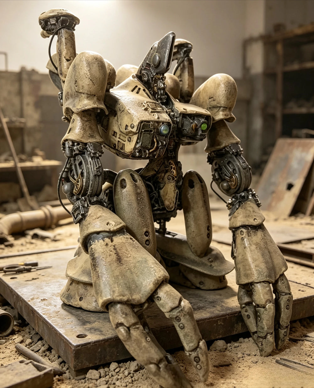 1/20 Maschinen Krieger Crab Claw Engineering, Resin Model Vehicle Kit, Sci-Fi Theme, Unassembled and Unpainted