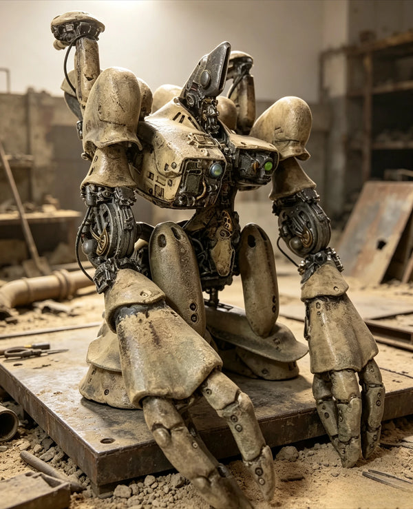 1/20 Maschinen Krieger Crab Claw Engineering, Resin Model Vehicle Kit, Sci-Fi Theme, Unassembled and Unpainted