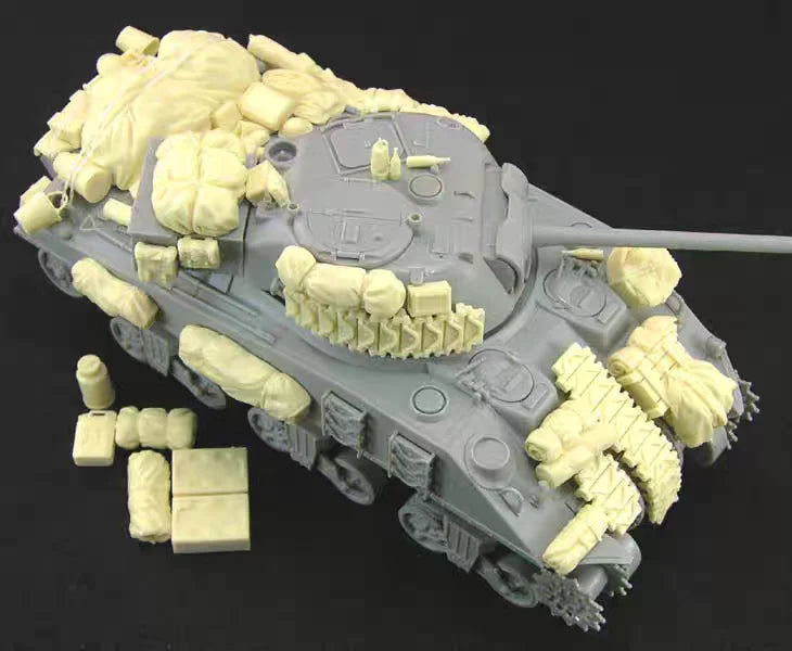 1/35 WWII British Sherman VC Firefly, Resin Model Vehicle Kit, Unassembled and Unpainted