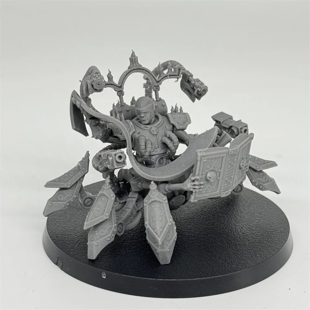 Scavenger Librarian Spellcaster, Resin Model Figure Kit, Fantasy Theme, Unassembled and Unpainted