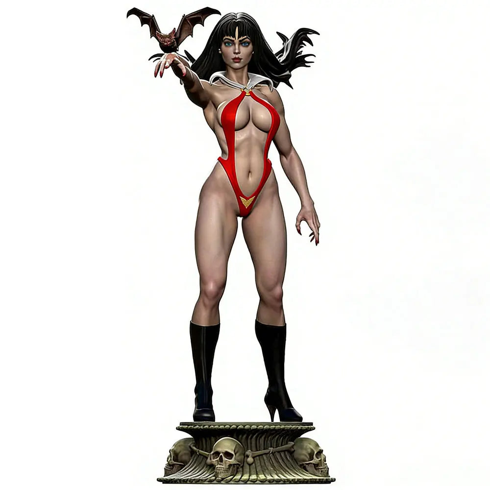 1/24 Dark Fantasy Female Warriors, 3 Figures, Resin Model Figure Kit, Fantasy Theme, Unassembled and Unpainted