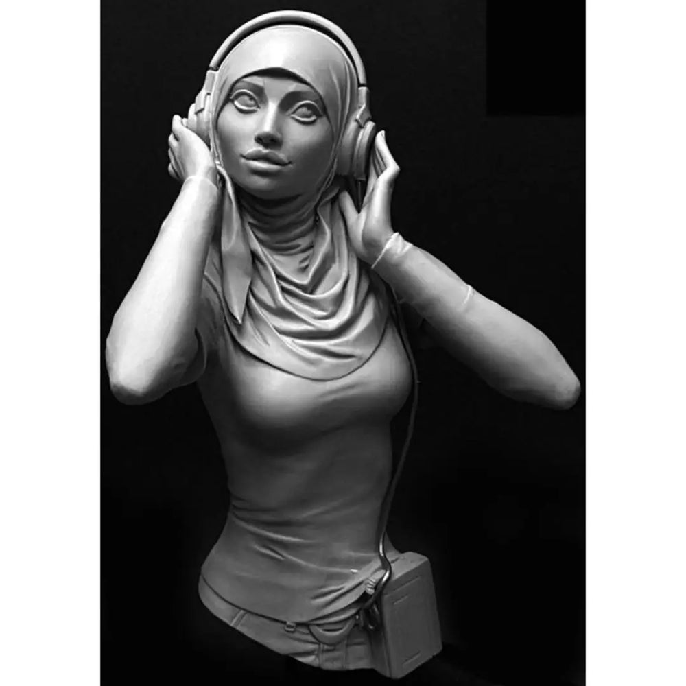 1/10 Contemporary Female, Resin Model Bust Kit, Unassembled and Unpainted