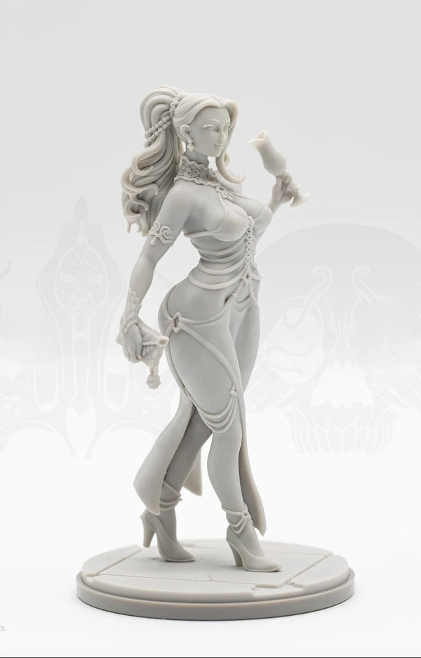 50mm Formal Anime Character, Resin Model Figure Kit, Anime Theme, Unassembled and Unpainted