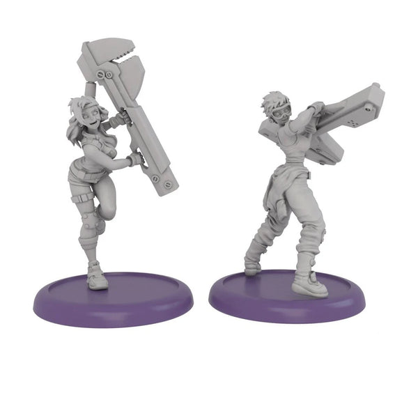 Modern Sci-Fi Tactical Soldiers, 7 Figures, Resin Model Figure Kit, Unassembled and Unpainted