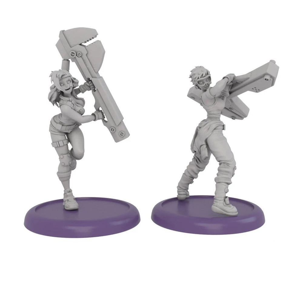 Modern Sci-Fi Tactical Soldiers, 7 Figures, Resin Model Figure Kit, Unassembled and Unpainted