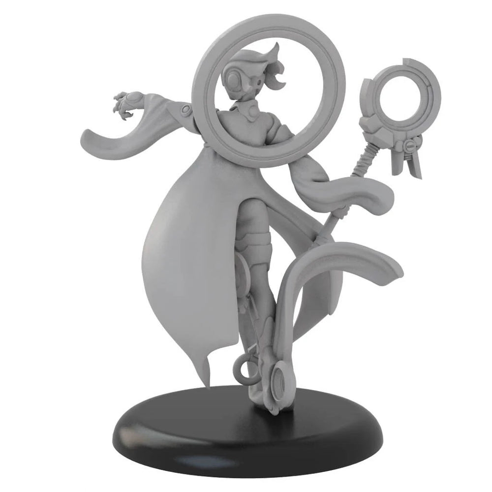 30mm Sorceress with Tentacles and Orbs, Resin Model Figure Kit, Fantasy Theme, Unassembled and Unpainted