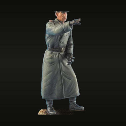 WWII German Officer Pointing Gesture 1/35 Resin Figure