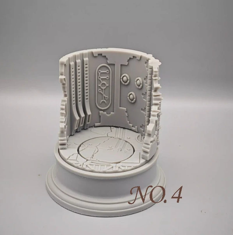 1/35 3D Printing Model Base Model Scene Platform Scene Production DIY Modeling Diorama Kit Hobby Production
