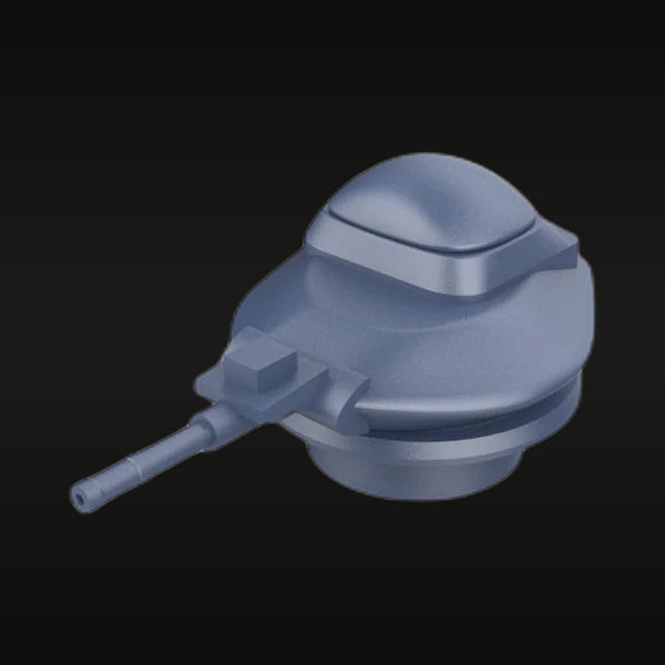 USN 40mm Mk2 Single-Barrel Naval Gun Turret 1/350 Resin Kit