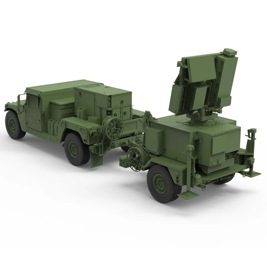 SS137 1/72 1/35 1/48 1/16 25Mm Military Model USA SPAA M1097A2 CLAWS Miniature Static